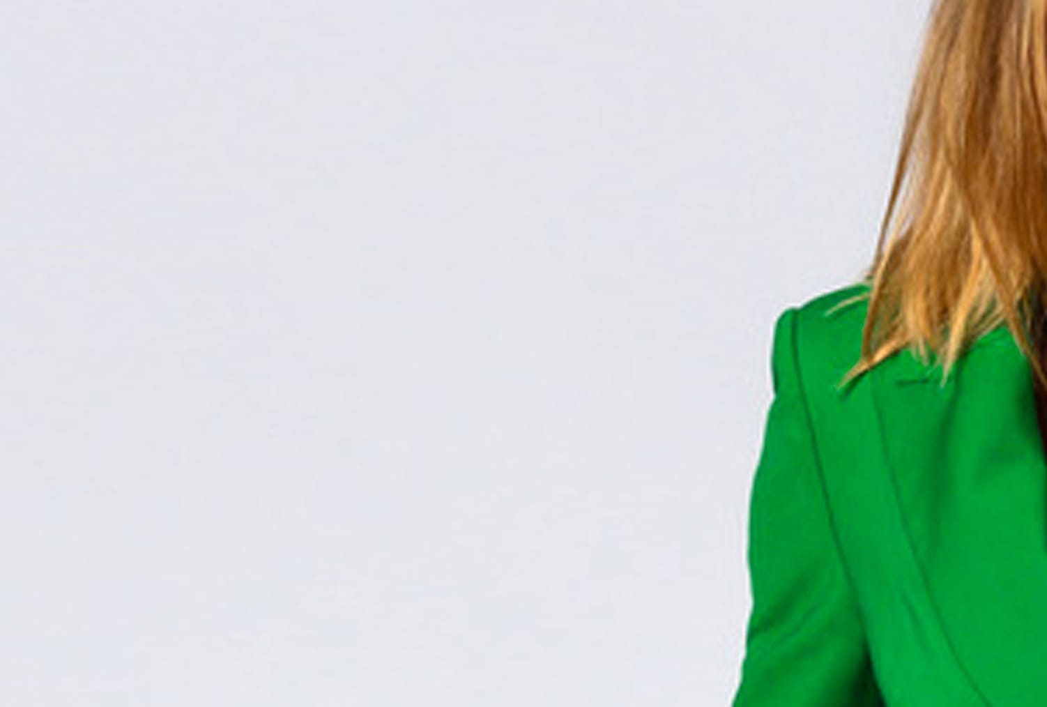 green jacket