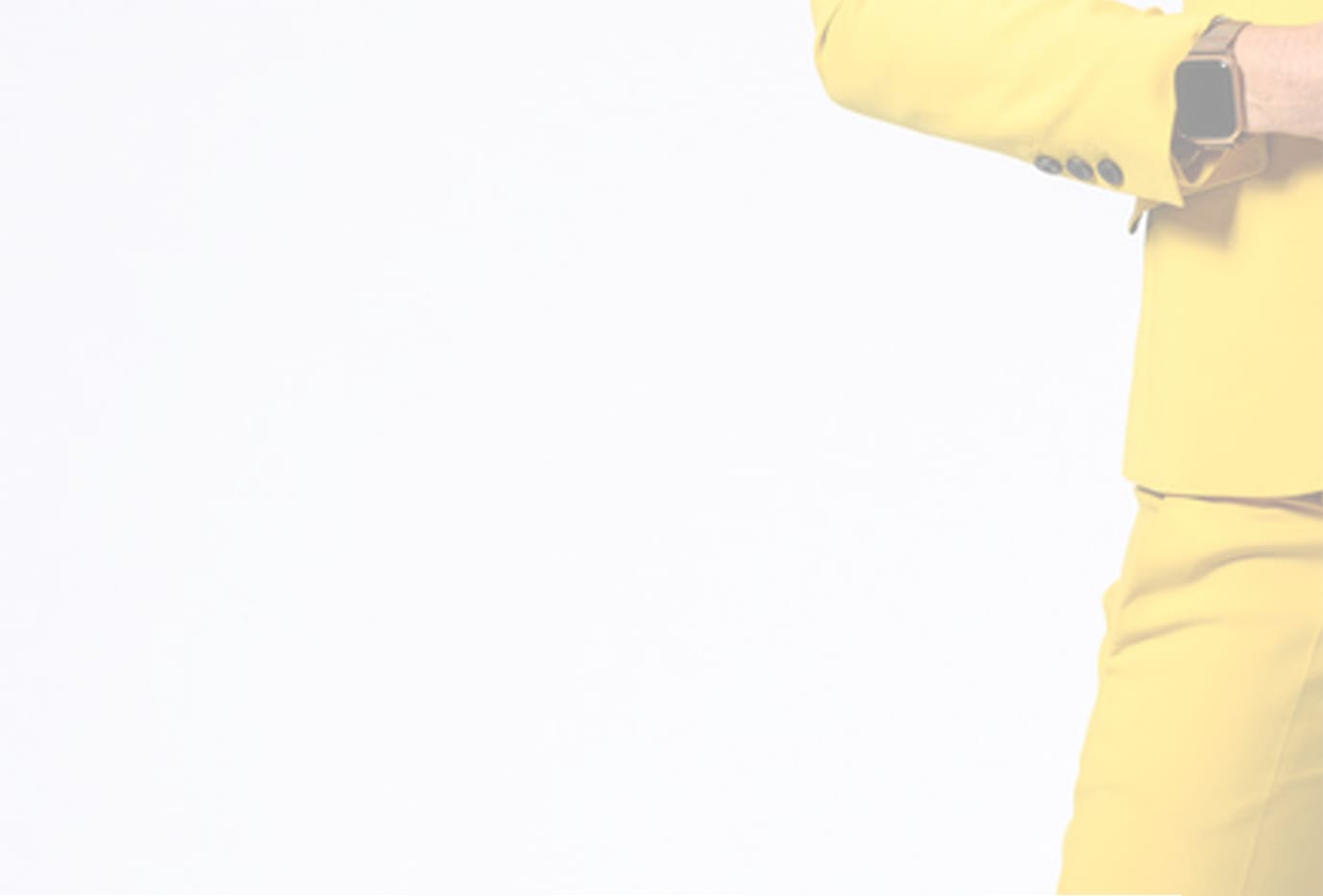 vibrantbold communications yellow man